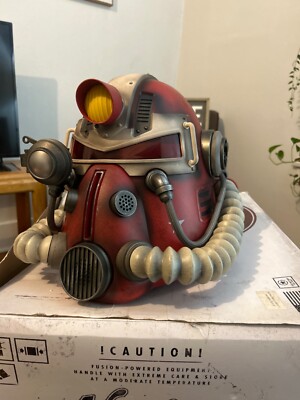 (RARE COMPLETE) Fallout 76 T-51b Limited Edition Nuka Cola Helmet Full Scale 