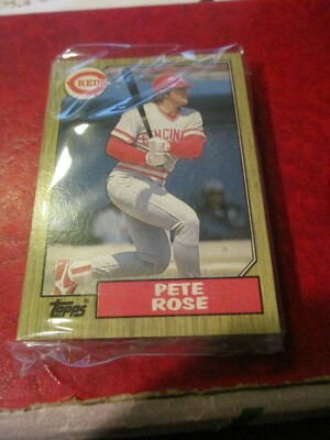 1987 Topps Reds Team Set