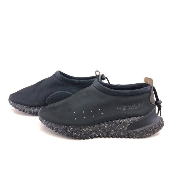 Nike Moc Flow x UNDERCOVER Black Sneakers 13 UNDERCOVER x Nike Moc Flow “Black” UNBOXING - YouTube main image 4