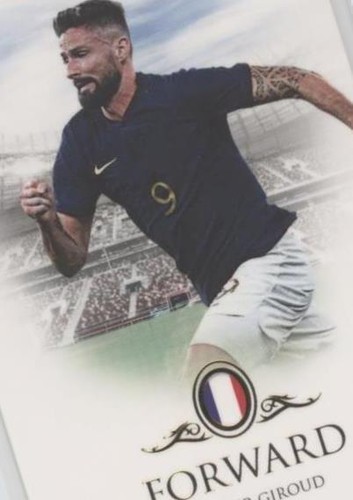 2023 Futera Unique Heritage Turquoise #068 Olivier Giroud France