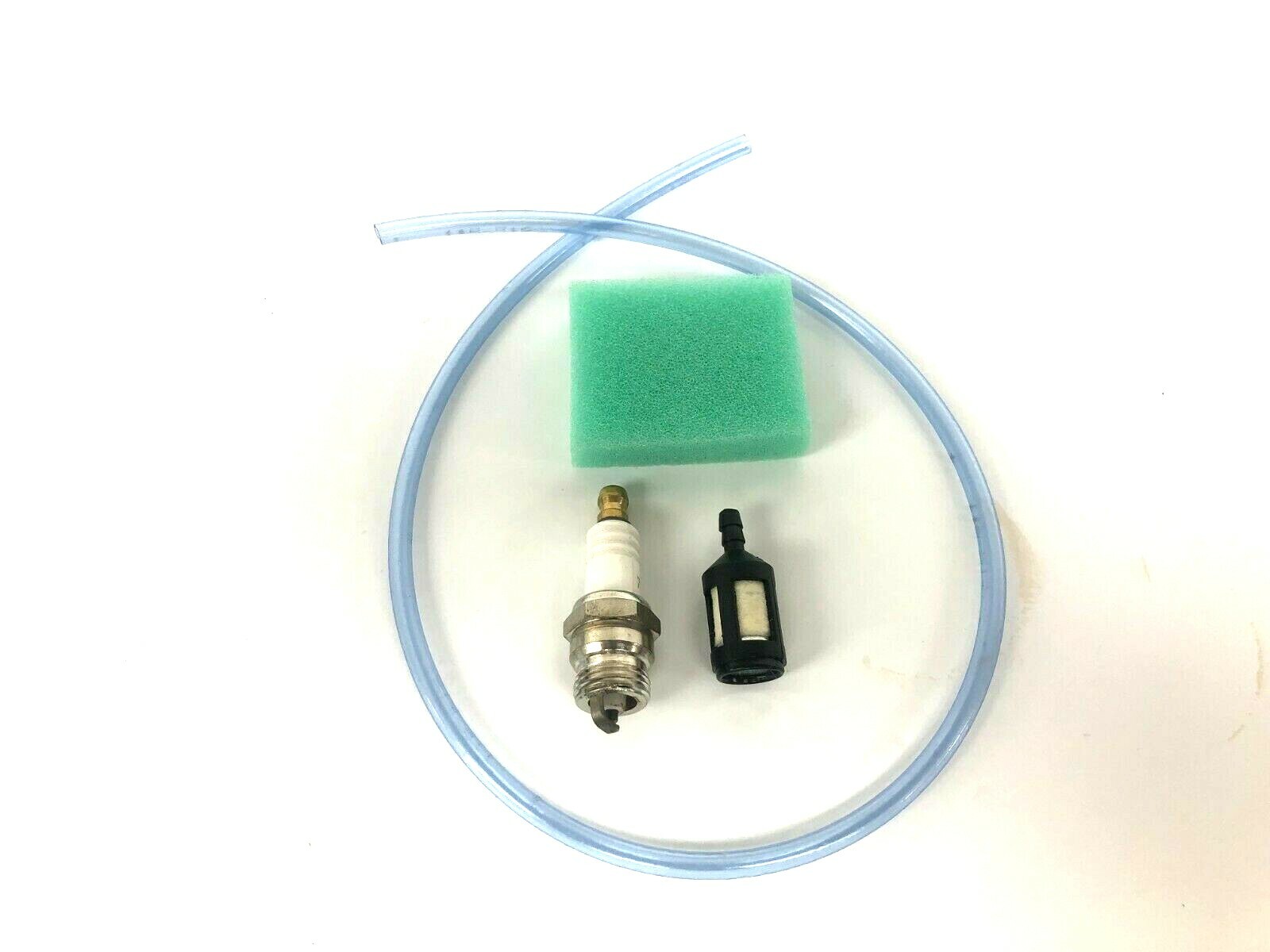NEW HOMELITE HB100, HB180, HB180V FUEL LINE, FUEL FILTER, AIR FILTER & SPARKPLUG