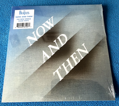 Beatles Now and Then Clear Vinyl 7