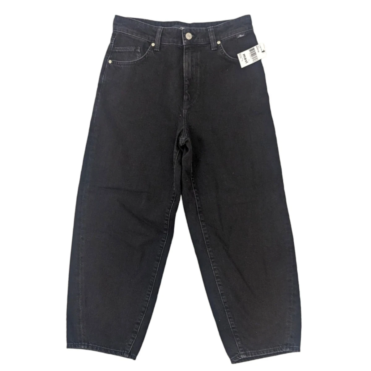 Mavi Jeans Tokyo High Rise Balloon Jeans NEW Womens 27 Black 