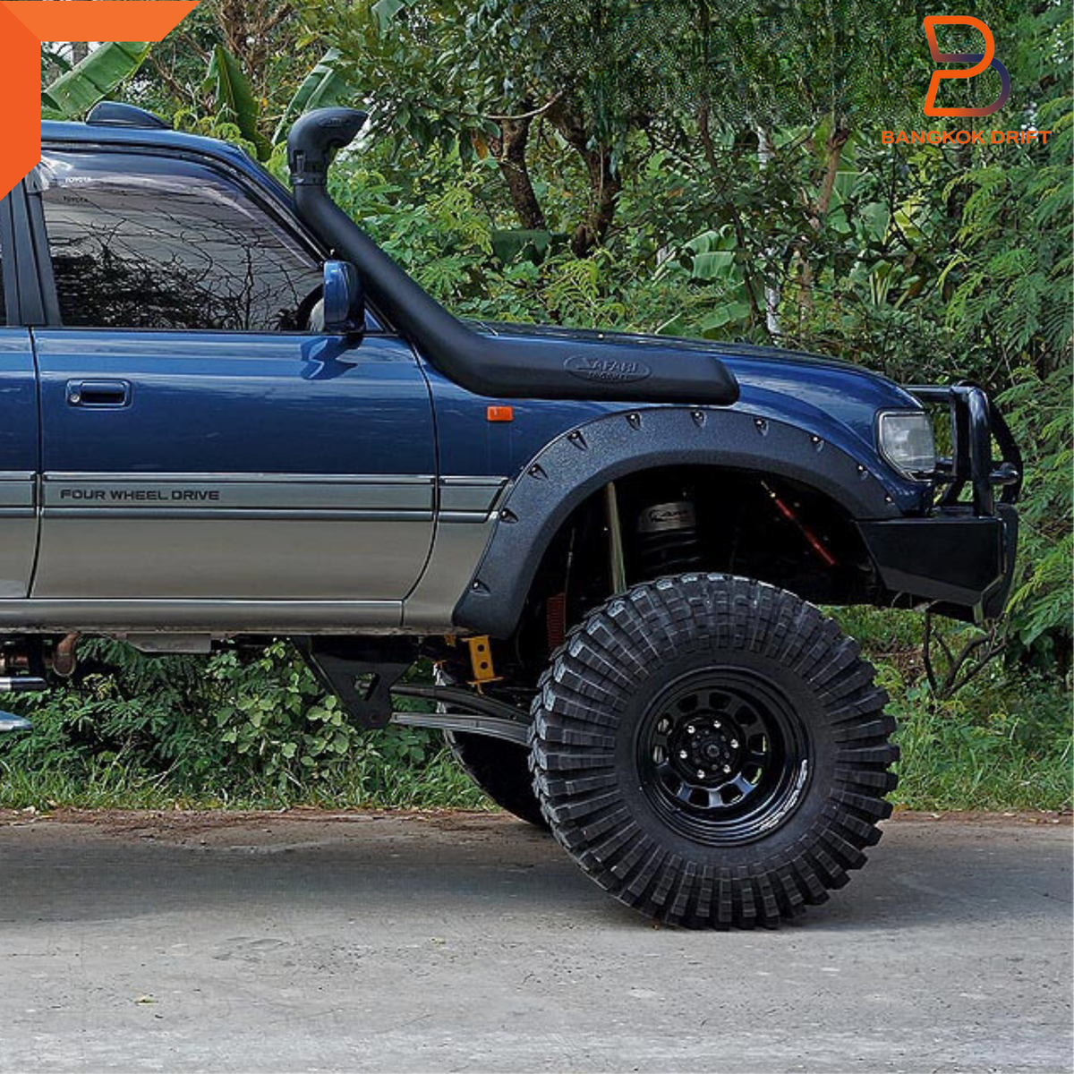 Jungle OFF-ROAD 4x4 Fender Flare Arch FIT TOYOTA LAND CRUISER VX