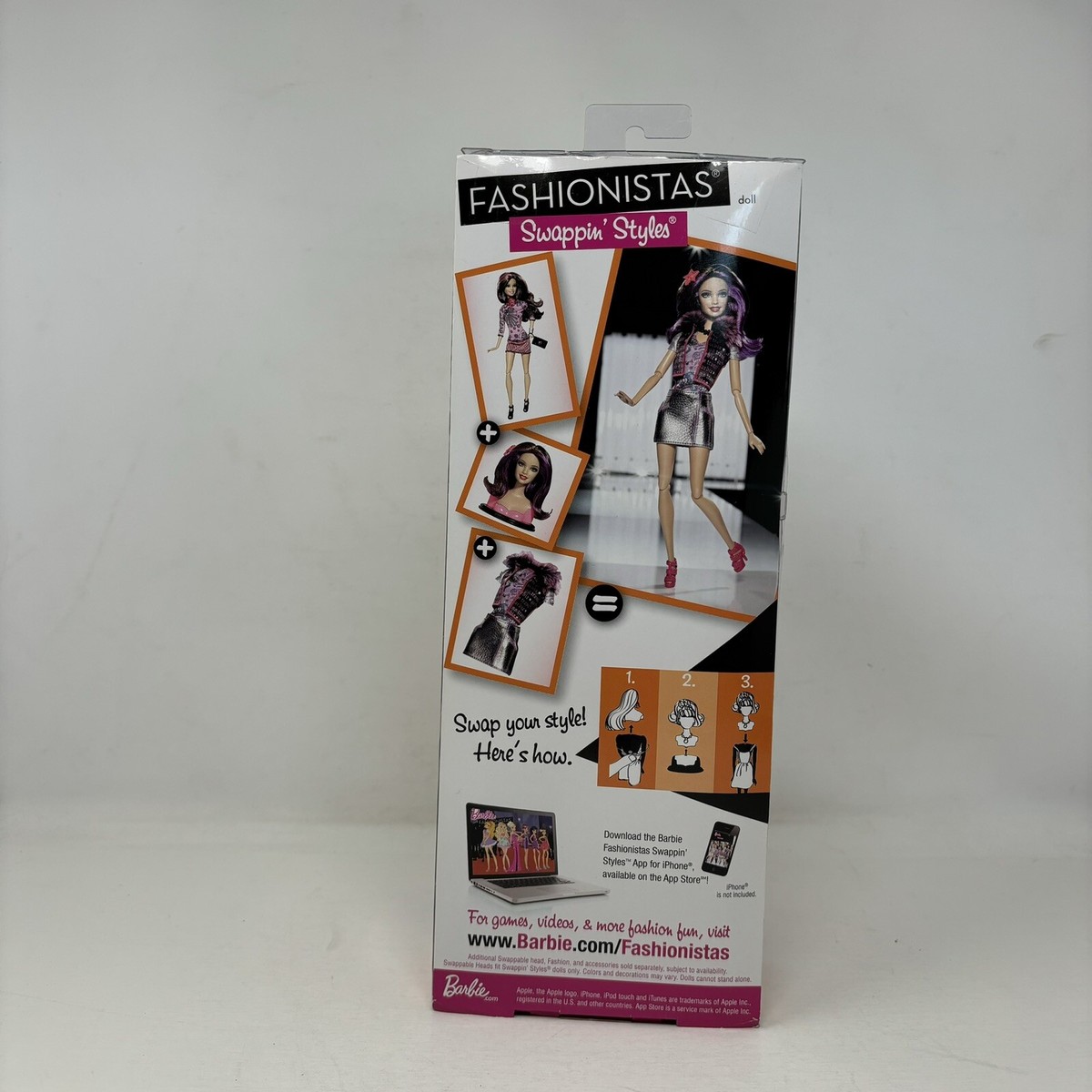 バービー　SASSY Barbie Fashionistas Swappin' Styles Sassy Doll - 2011 for