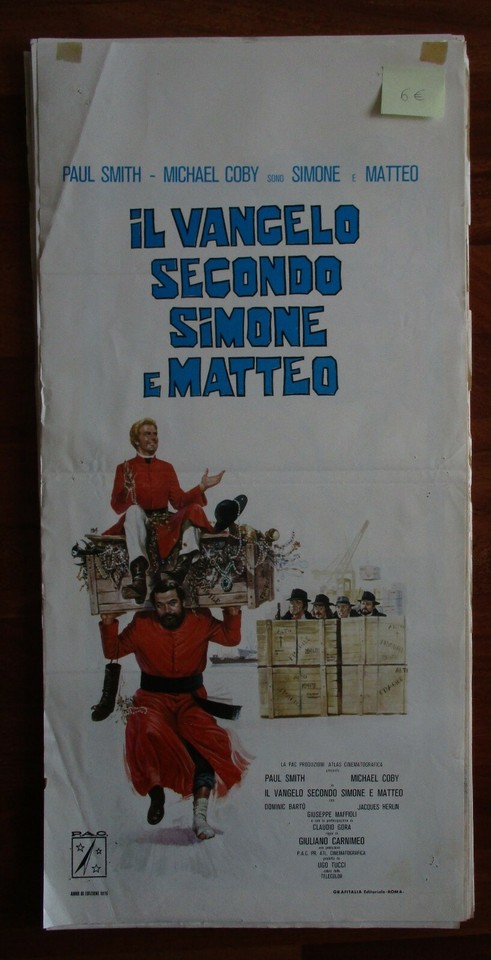 Locandina di Il Vangelo secondo Simone e Matteo (1976)