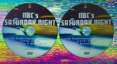 Saturday Night LIVE Performance Collection 2 DVD Set 75-1980 Paul McCartney SNL