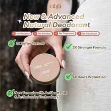 CIARA Natural Deodorant 50g Natural Underarm  Body Odor Eliminator
