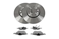 Vaico V10-5841 Bremsensatz, Scheibenbremse FüR Audi Seat Skoda VW