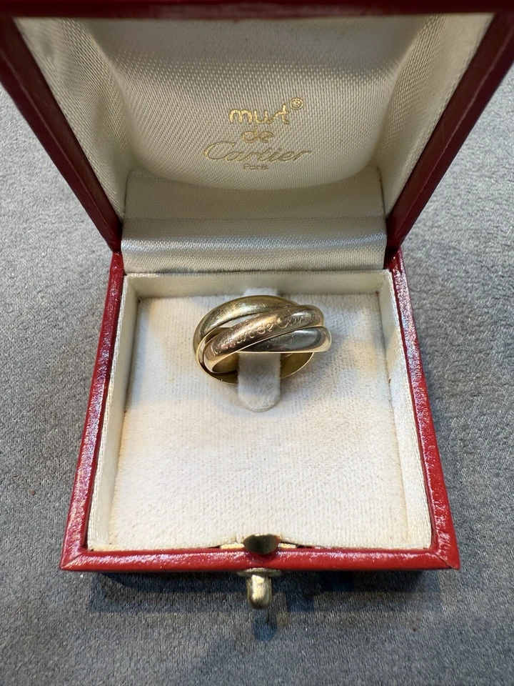 Cartier Trinity Ring, Size 50 - Image 3 of 4