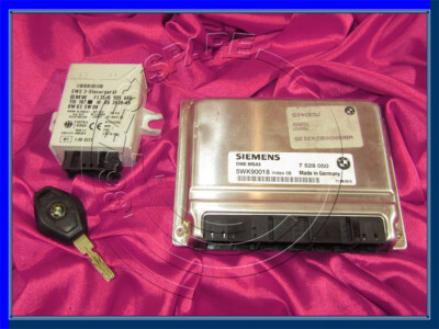 BMW 3 5 X5er E46 E39 E53 2.5i 3.0i M54 MOTORSATZ DME MS43 EWS ZÜNDSCHLÜSSEL
