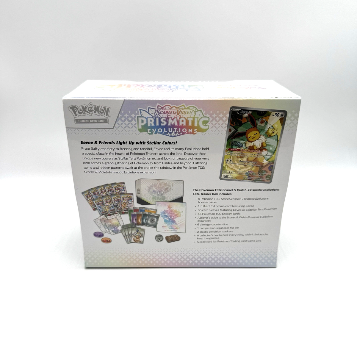 Pokemon Scarlet & Violet Prismatic Evolutions Elite Trainer Pokemon Scarlet & Violet Prismatic Evolutions Elite Trainer