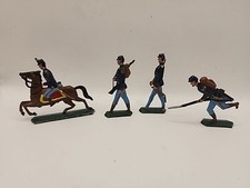 Hand Painted Toy Soldiers Lead Metal Civil War Vintage Unbranded