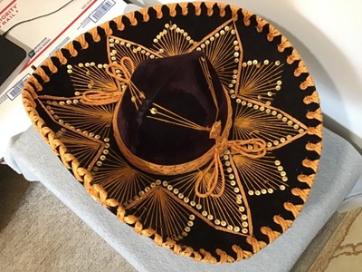 Authentic Mexican Mariachi Sombrero Hat 