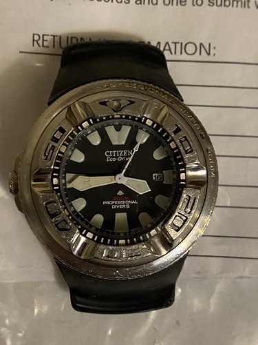 Citizen Eco-Drive 300m Divers watch, no band, face only | eBay