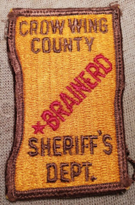 MN Crow Wing County Minnesota Sheriff Patch (3.5In Tall)