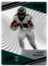 2020 Panini Chronicles Clear Vision CV18 Jalen Reagor Rookie Philadelphia Eagles
