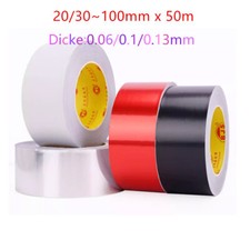 Aluminium Foil Tape Rolls Heat Insulation Self Adhesive Duct 20/30~100mm x 50m
