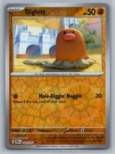 Diglett 103/197 Obsidian Flames Common Reverse Holo Pokémon TCG 2023