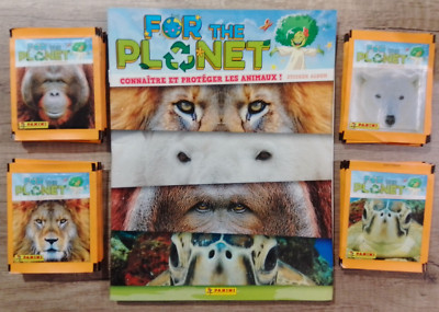 PANINI - FOR THE PLANET (2021) - LEERES ALBUM NICHT NEU + 50 NEUE HÜLLEN