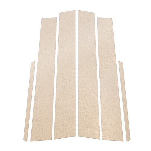 Carbon Fiber Pillar Post Door Cover Accessories For Toyota Corolla 2014-2018 - Picture 11 of 14