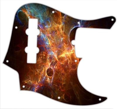 Pickguard compatible with Fender J Bass Ultra 4 string Graphic Spacial Effect