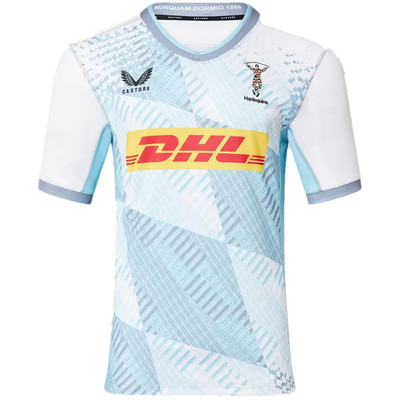 Harlequins Herren Rugby Shirt Castore 22/23 Away Trikot - Neu