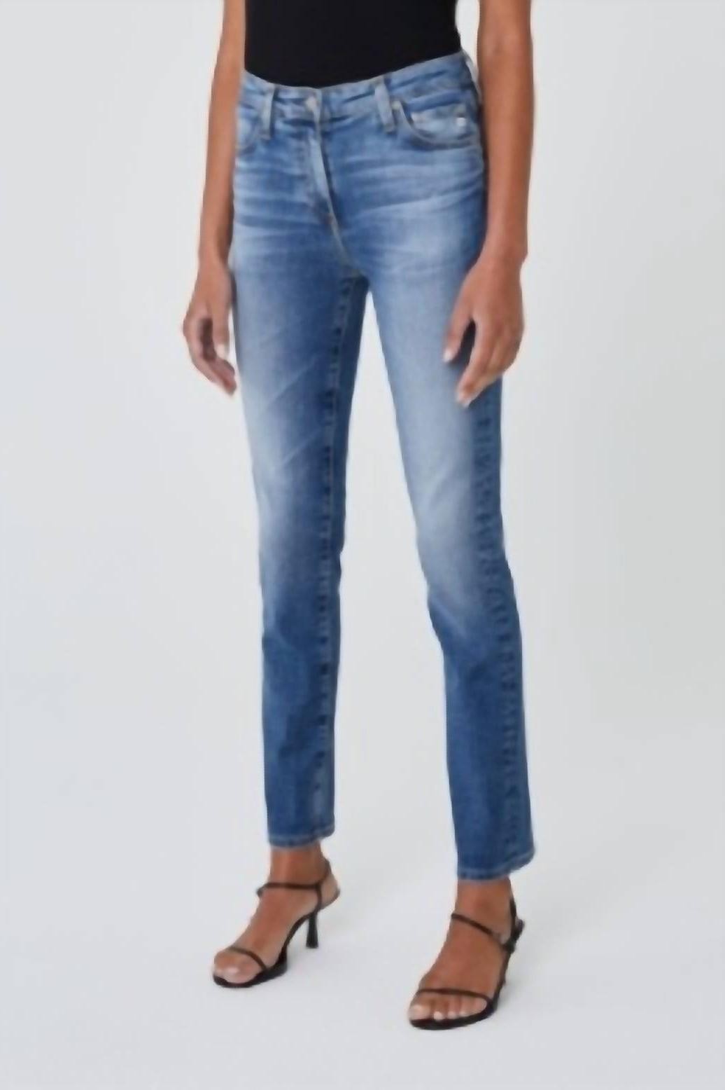 Ag Jeans Mari Slim Straight Jean 15 Years Shoreline