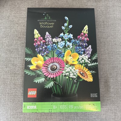 LEGO Icons Botanical Collection 10313: Wildflower Bouquet - NEW and SEALED