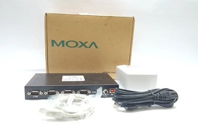 MOXA UPORT 1450I USB Zu 4 Port RS-232/422/485 Seriell Isolations-Hub Rev: 1.4.2