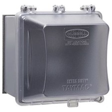 Taymac 2 -Gang Vertical Weatherproof Cov