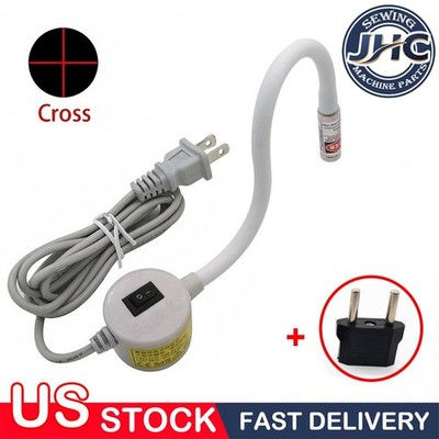 Red Crosshair Laser Alignment Positioning Light Magnetic Base for Sewing Cutting