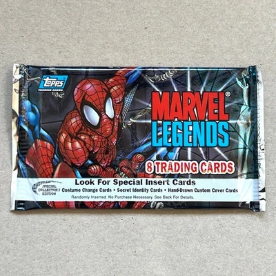 Marvel Legends (2001) Trading Cards Booster Topps Special Collector's Edition