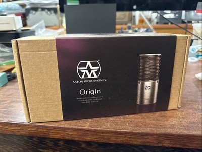 Aston Origin Large Diaphragm Cardioid Condenser Microphone - Black