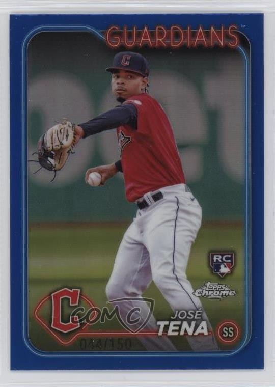 2024 Topps Chrome Blue Refractor /150 Jose Tena José Tena #29 4z8