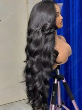 13x4 Body Wave Lace Front Human Hair Water Wave Pre Plucked HD 5x5 Glueless Wigs