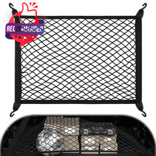 Cargo Net 8060cm Car Trunk Net Elastic Nylon Baggage Car Trunk Net With 4