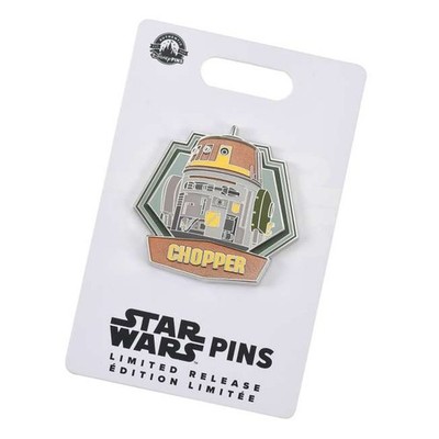 Disney Store Japan New Star Wars Chopper Pin Badge ''Star Wars: Ahsoka''