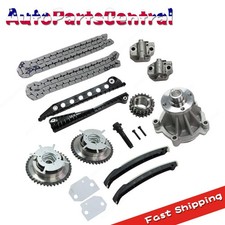 Water Pump Timing Chain Kit Sprocket For Ford E-150 250 350 450 Lincoln Aviator