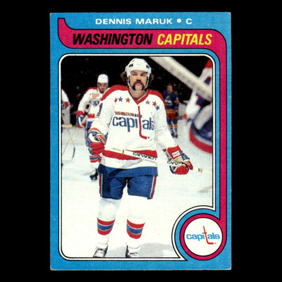 Dennis Maruk #223 1979 Topps Washington Capitals Hockey Card NHL EX