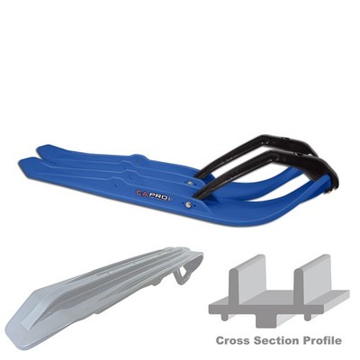 C&A PRO XPT Snowmobile Skis BLUE Arctic Cat Bearcat 660 WT 156'' (2003-2008)