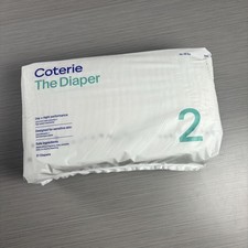 Coterie The Diaper Size 2 10-16 Lbs Baby Diapers 31 Ct Sensitive Hypoallergenic