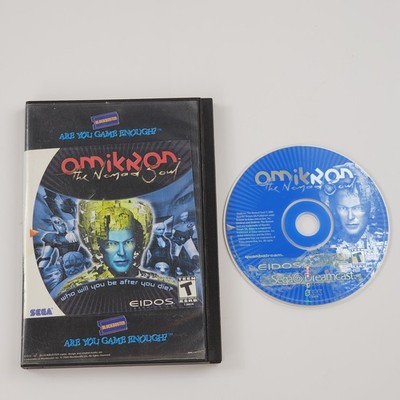 Omikron: The Nomad Soul (Sega Dreamcast, 2000) Tested Game Blockbuster Case