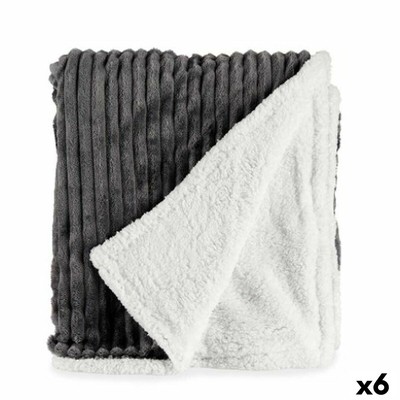 Decke Gift Decor Grau 200 x 150 x 1,5 cm [6 Stück]