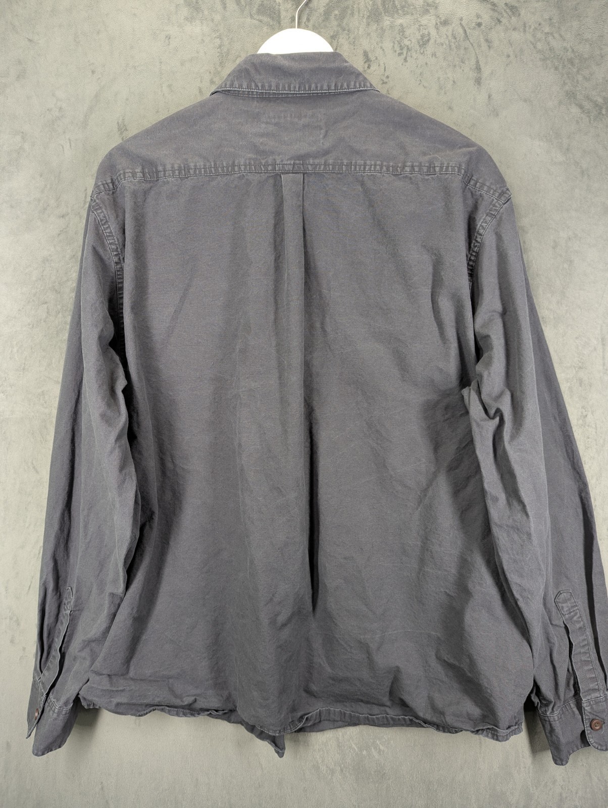Wrangler Outdoor Series Shirt Sz XL Oversized Fit Mid weight Cotton Long Sleeve image 7