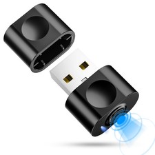 Mouse Jiggler Undetectable, Mouse Mover Jiggler USB with Switch Button, Autom...