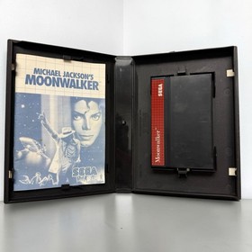 Michael Jackson's Moonwalker Sega Master System Complete w/ Box & Manual RARE
