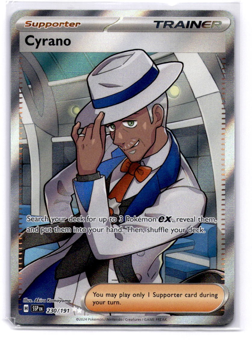 Cyrano Ultra Rare SV08: Surging Sparks 230/191 LP-NM