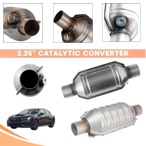 Catalytic Converter 2.25" High Flow | Fits Dodge | Fit Direct Replacement Kit - Image 2 of 4