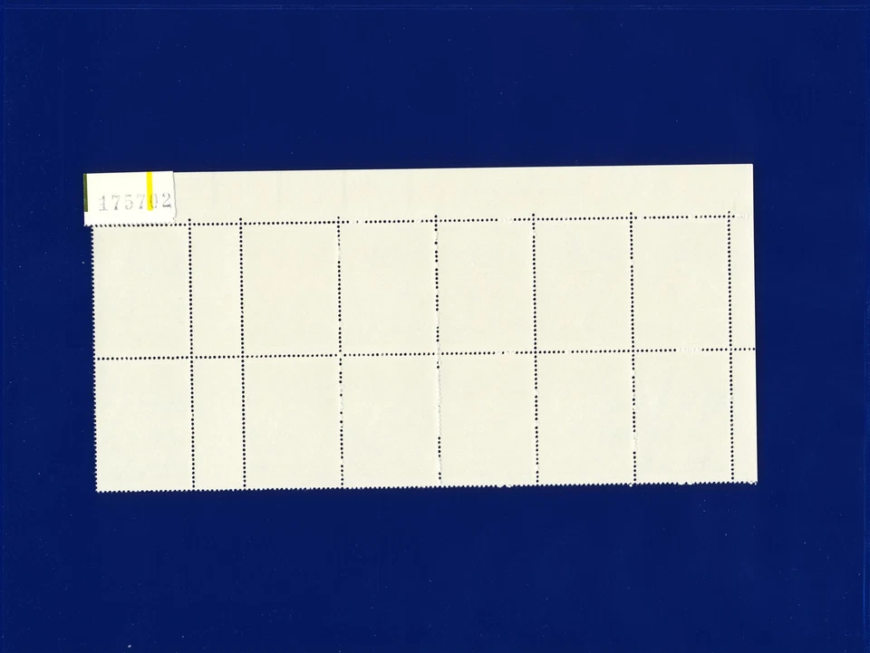 SG1151 1981 14p pequeño carey W481 cilindro sin punto bloque de canal MNH lauv Foto 2 de 2